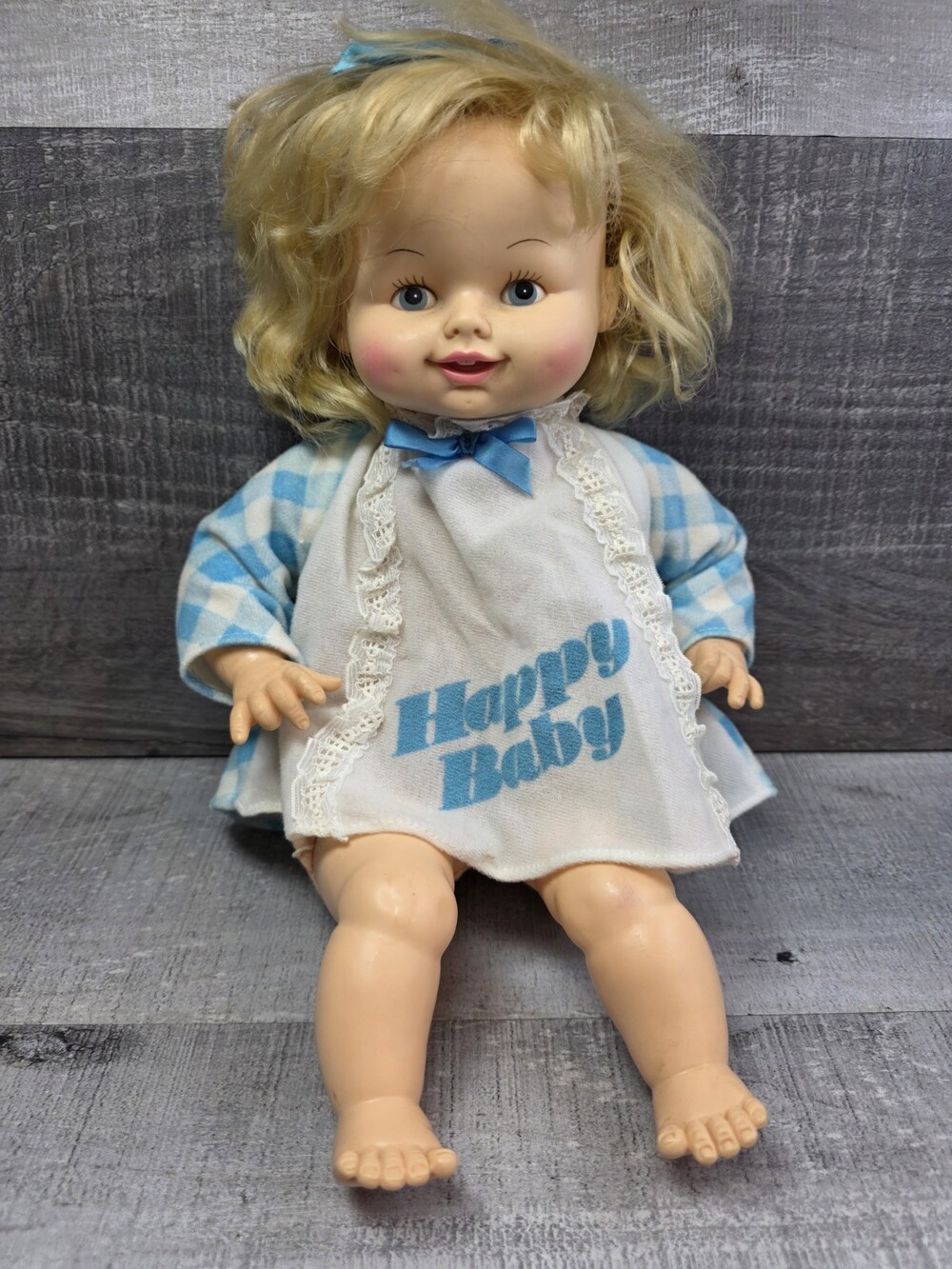 Vintage Horsman Happy Baby Make Me Laugh 1976 NOT WORKING g54
